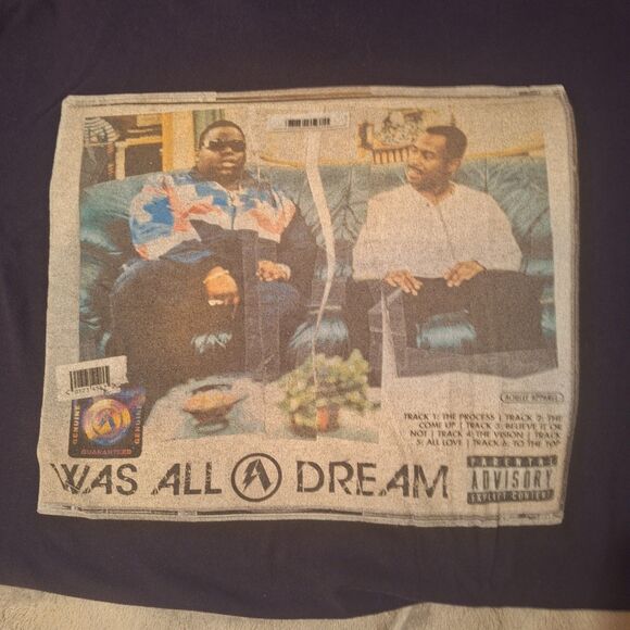 Vintage Notorious BIG Martin Lawrence T Shirt 4XL Biggie Smalls 90s Era - Picture 5 of 5